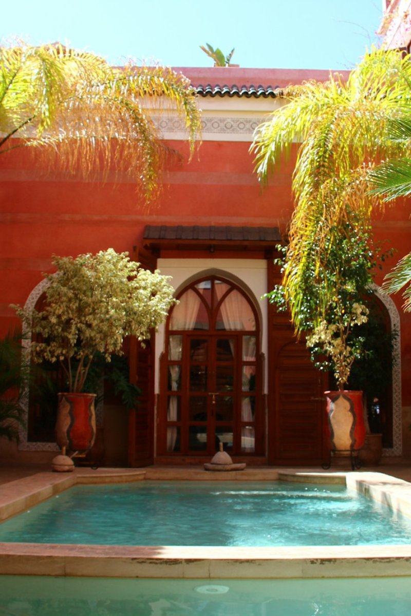 Courtyard in Morocco